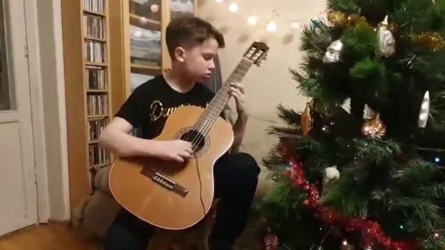 Новогоднее поздравление от Яртым Андрея (Кубинский танец) смотреть онлайн