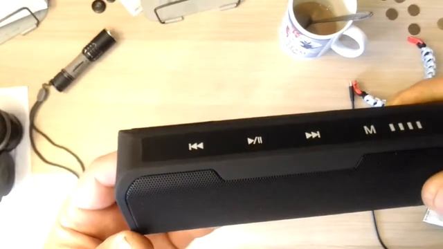 Колонка Rosimee J6 с Алиэкспресс. Краткий функционал. Дальность блютус 20 метров! смотреть онлайн
