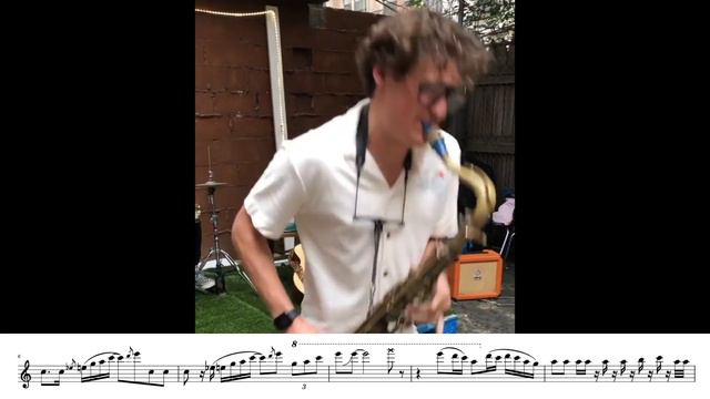 Transcription - Augie Bello: I will survive (solo) смотреть онлайн