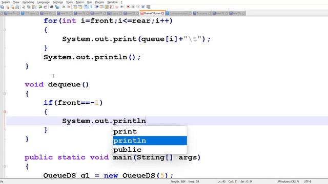 DSA Day4 Queue Implementation | Java смотреть онлайн
