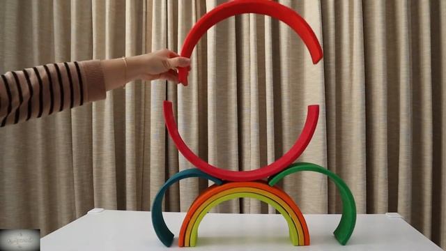 rainbow stacking blocks: easy stacking tips for rainbow building blocks смотреть онлайн