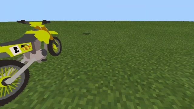 Крутой мод на Мотоциклы в Minecraft PE|ссылка на мод в описании смотреть онлайн