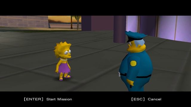 The Simpsons Hit & Run - Donut Mod Full Level 3 Playthrough смотреть онлайн