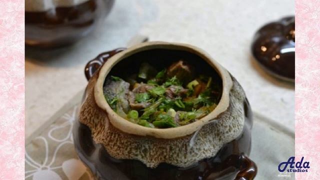 ★ Горшочки в микроволновке ★Рецепт, пошаговый, как приготовить, видеорецеп