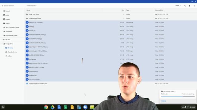 How to Zip and Unzip Files in Chrome OS on a Chromebook смотреть онлайн