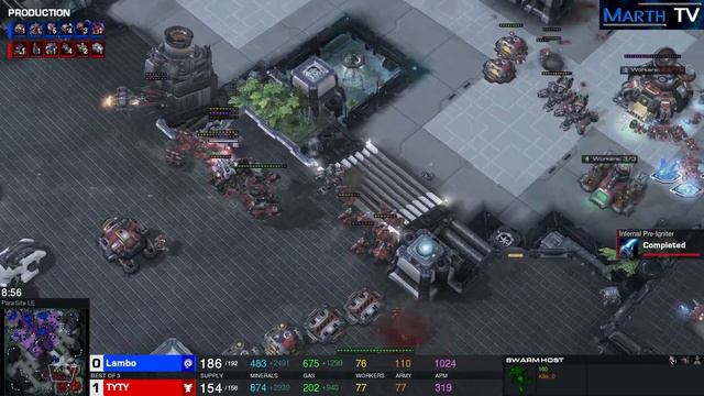 StarCraft 2 - Replay-Cast #860 - TY (T) vs Lambo (Z) - 2018 WCS Global Finals [Deutsch] смотреть онлайн