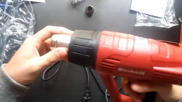 Recensione pistola aria calda (pistola termica) Einhell 4520184 TC-HA 2000/1 смотреть онлайн
