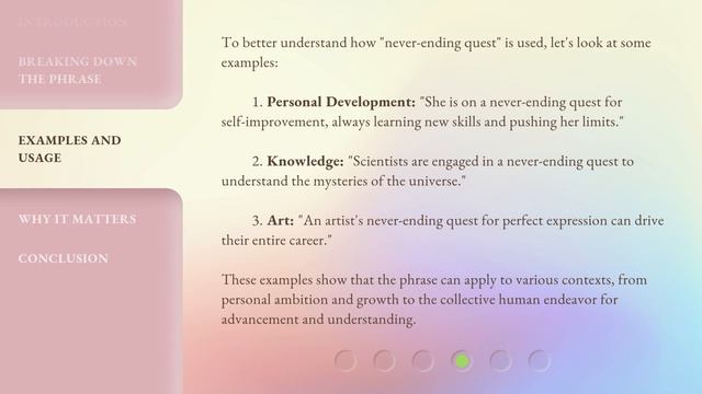 The Never-Ending Quest: Unraveling Its Meaning смотреть онлайн