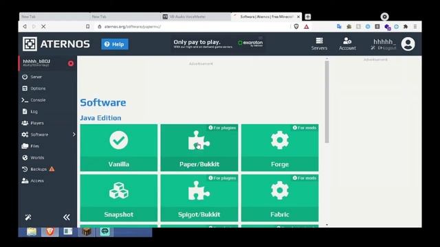 How to create MCPE+JAVA SERVE 100% FREE NO ATERNOS.#FreeMCaccount #Real смотреть онлайн