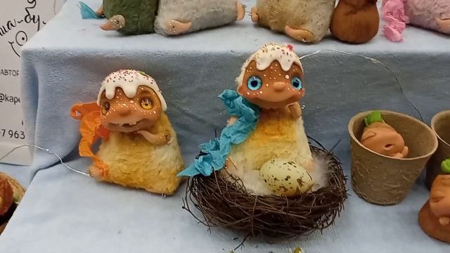 Великолепные авторские куклы на Тишинке смотреть онлайн