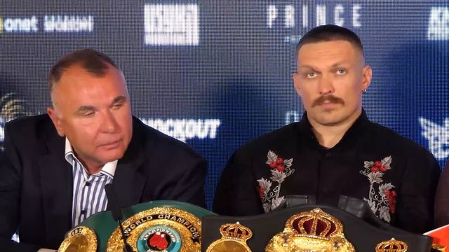 Oleksandr Usyk vs. Daniel Dubois • FULL PRESS CONFERENCE | Frank Warren & TNT Boxing смотреть онлайн