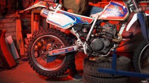Прокачка гидравлического сцепления на эндуро Honda XR250R
