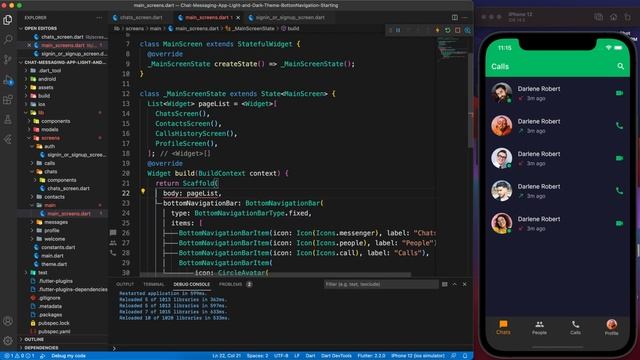 Flutter Complete Bottom Navigation Bar - With custom Animation while changing the Tabs смотреть онлайн