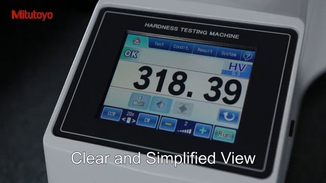Твердомер по Виккерсу серии HV-100 от Mitutoyo смотреть онлайн
