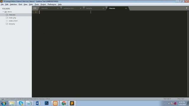 Remove php and html extension from file with use of .htacess смотреть онлайн