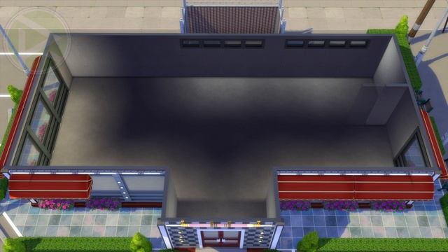 Elvis's Retro Diner | NO CC | Sims 4 GET TO WORK | The sims 4 speed build [Stop Motion] смотреть онлайн