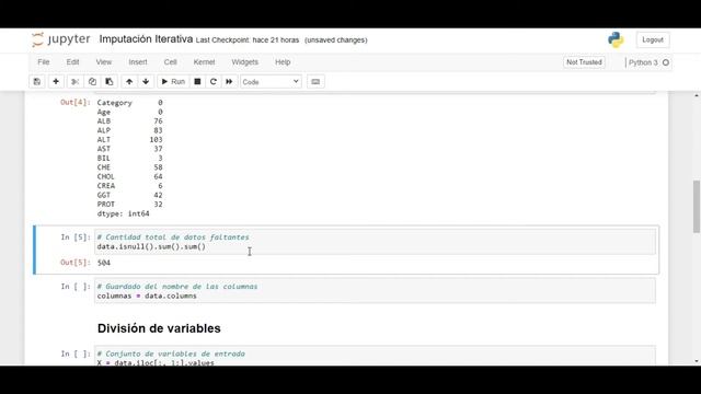 Cómo reemplazar datos faltantes en Python | #1 Imputación Iterativa смотреть онлайн