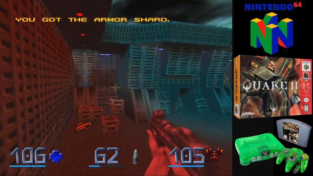 Longplay: Quake 2 - N64 - N64Digital mod смотреть онлайн