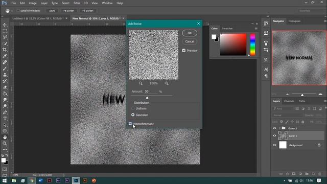 Create a Radial Blur Text Effect Using Photoshop | "New Normal" смотреть онлайн