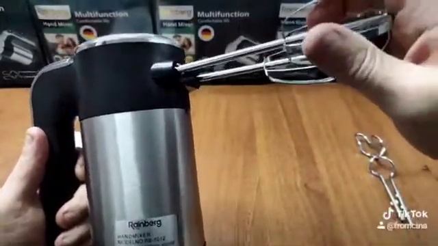 Миксер Rainberg RB 1012 ручной 600 Вт смотреть онлайн