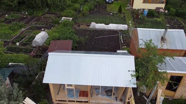 Каркасная баня 3 на 5 метров смотреть онлайн