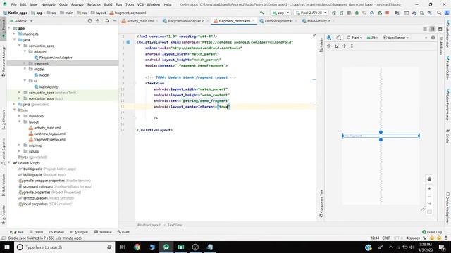 how to open fragment in recyclerview onclick in kotlin смотреть онлайн