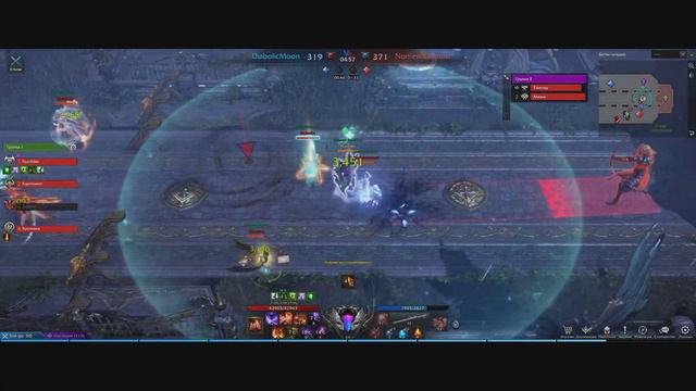 Lost Ark. Альдеран. Demonic pvp. ГвГ Nomen vs DiabolicMoon смотреть онлайн
