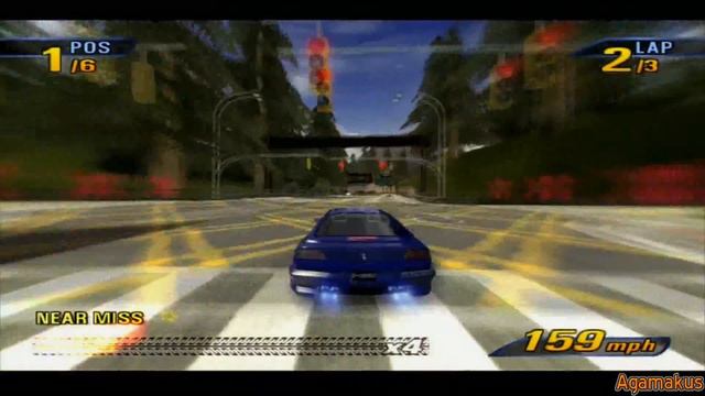 Burnout 3: Takedown PS2 gameplay (played on PS3 60gb) - HD 1080p смотреть онлайн