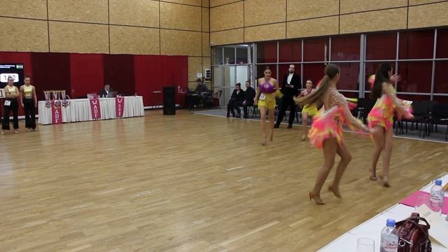 BACHATA DUETS Junior (F) RDU Moscow Artistic Dance Championship 2023 смотреть онлайн