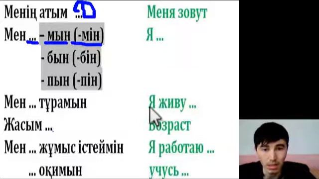 Казахский язык. 100 диалог. 3 - диалог Знакомиться. Танысу. смотреть онлайн