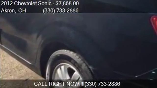 2012 Chevrolet Sonic LT 4dr Sedan w/2LT for sale in Akron, O смотреть онлайн