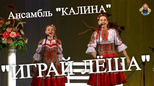 Ансамбль « КАЛИНА «с песней « ИГРАЙ ЛЁША «, « В гостях у Митрофановны «. Под гармонь