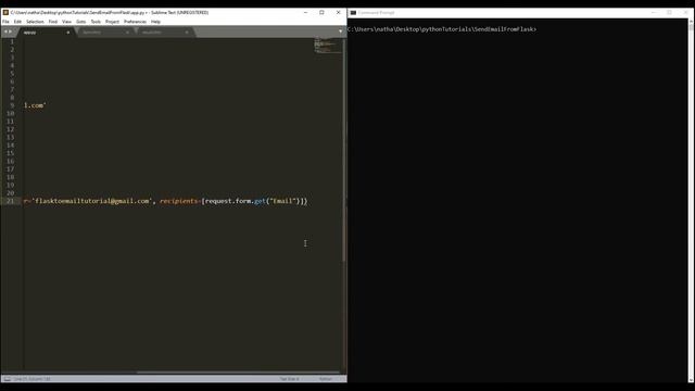Sending Automated Emails in Flask смотреть онлайн