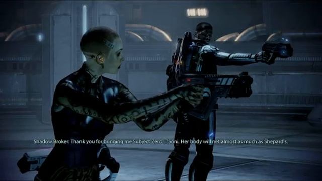 Mass Effect 2 DLC Lair of the Shadow Broker - Unique Comment about Jack by Shadow Broker смотреть онлайн