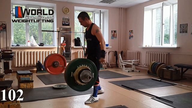 ЗАХАРОВ/Тренинг по-новому/ 14.06.2018. Толчок - 100, 105 кг (ЦЕЛЬ-100/130) Подготовка к Осени-2018. смотреть онлайн