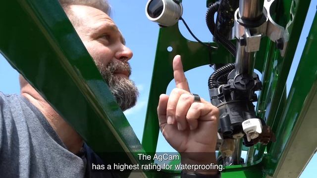 John Deere Sprayer gets 4 AgCams and a Quad monitor.