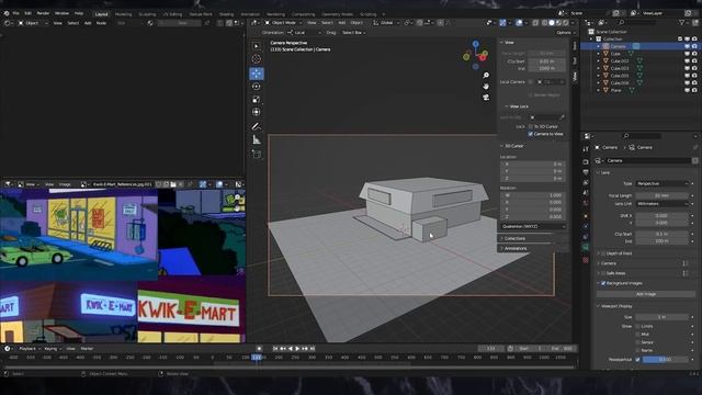 The Simpsons in Blender смотреть онлайн