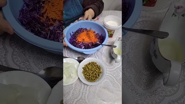 ЧЕЧНЯ МОЯ РОДИНА!!! ГОТОВИМ ЛЁГКИЙ ОСЕННИЙ САЛАТ,ИЗ КРАСНОЙ КАПУСТЫ. смотреть онлайн