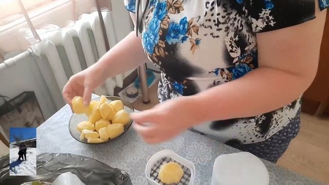 Картошка ?, как быстро её порезать/Жареная картошечка. смотреть онлайн