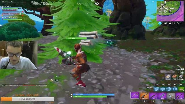 АВП С ГЛУШИТИЛЕМ УЖЕ В ИГРЕ|1 МЕСЯЦ 1 СКИН(2/30) |СТРИМ С ВЕБКОЙ ФОРТНАЙТ смотреть онлайн