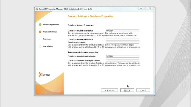 Installing Control-M Enterprise Manager on UNIX with Oracle смотреть онлайн