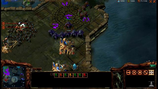 (BG 22) SC2 2vs2 ZPvsPZ HULsc Kimbaktu vs Kidsik Drascyr -First Person- HD Starcraft 2 p2/2 смотреть онлайн