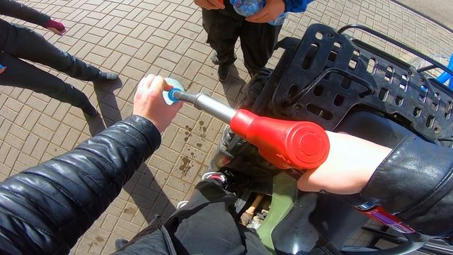 МЫ ЧУТЬ НЕ СПАЛИЛИ ЗАПРАВКУ ТРЁХСОТКОЙ! Первое впечатление о Stels 300B смотреть онлайн