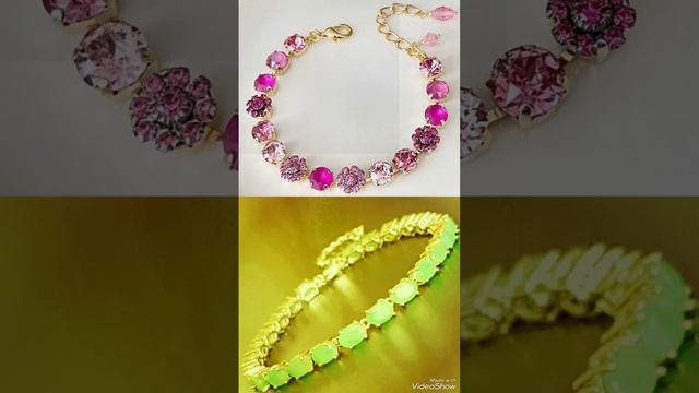 Pink & Mint Green Eye Makeup, Nail Polish Art, Bracelet, Headband, Dress #pink #green #nailart #eye смотреть онлайн