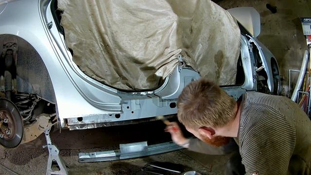 Замена порога на Opel Astra J/Переварка/Покраска/Body Repaid смотреть онлайн