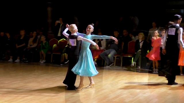 Медленный фокстрот. Юниоры 1 St (Open). BDA Open Festival 2023 (Минск, 07.10.2023)