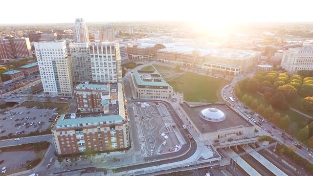 Providence, RI filmed with a DJI Inspire 1 смотреть онлайн