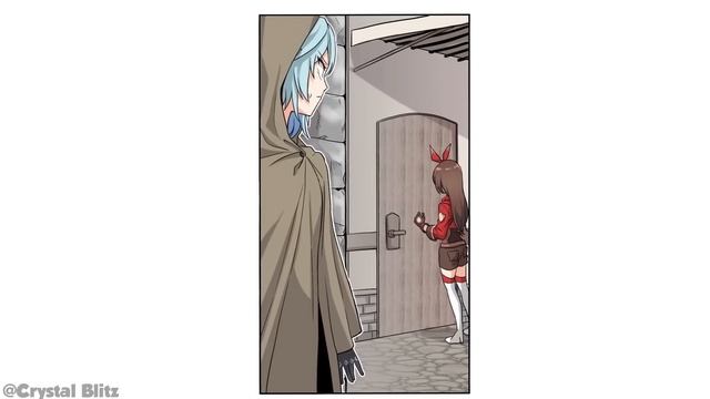 (Genshin Impact Comic Dub) "Amber's little Secret" смотреть онлайн