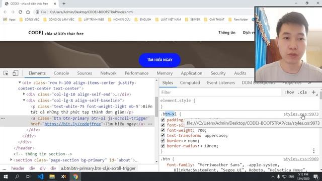 Tìm hiểu Chrome Developer Tools - CODEJ смотреть онлайн