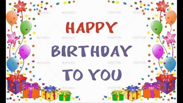 Happy Birthday song смотреть онлайн